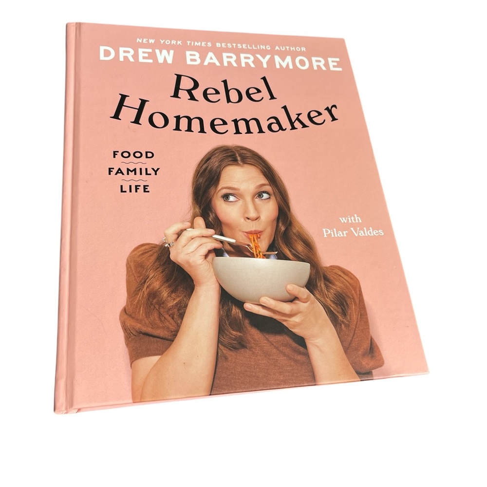 BOOK Rebel Homemaker Cookbook by Drew Barrymore Food Family Life 2021